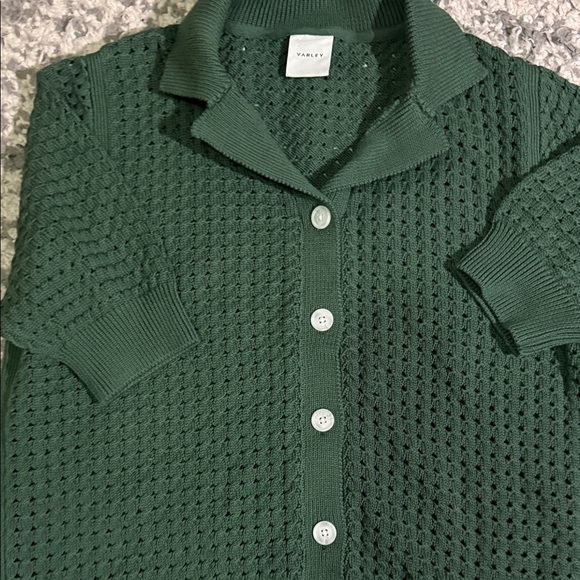 Varley Forest Green Cardigan - Picture 2 of 4